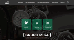 Desktop Screenshot of grupomiga.com.mx